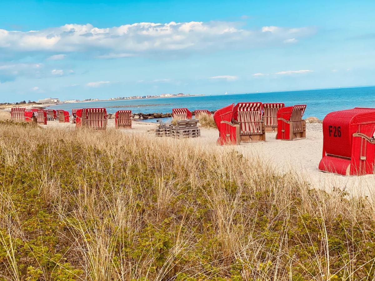 Seelund - Meeresrauschen Lauschen - Ruhiges Sonniges Apartment Mit Garten Und Terrasse Nahe Strand Und Ostsee Schönhagen エクステリア 写真