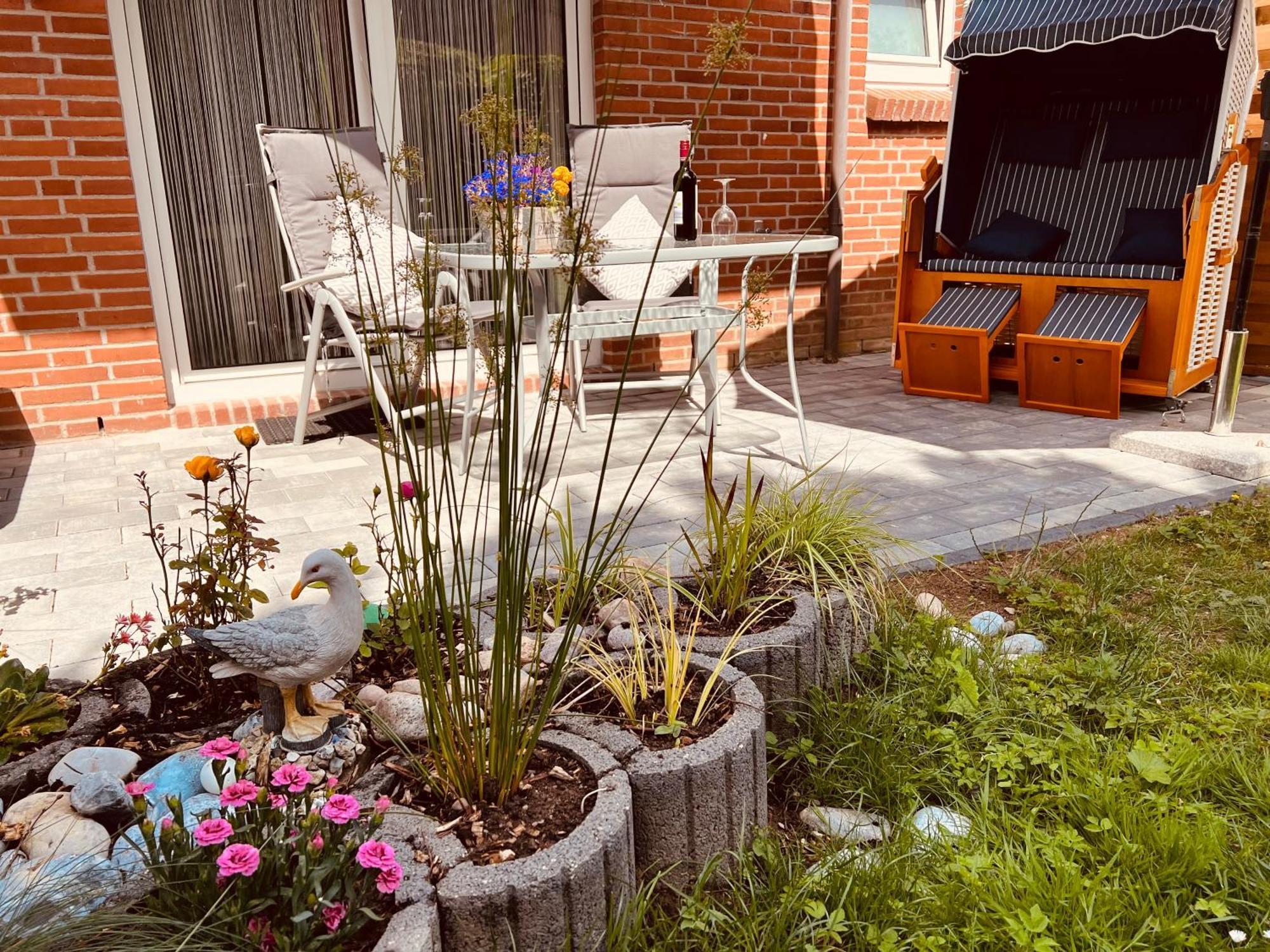 Seelund - Meeresrauschen Lauschen - Ruhiges Sonniges Apartment Mit Garten Und Terrasse Nahe Strand Und Ostsee Schönhagen エクステリア 写真